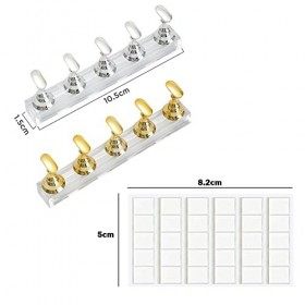 Présentoir à Ongles, Présentoir Dart Dongle, Support à Ongles en Acrylique, Présentoirs pour Ongle de Pratique, Outil de Ma