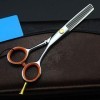 Ciseaux de coupe de cheveux, ciseaux à cheveux professionnels de 5 pouces 440c, ensemble de ciseaux à effiler, outils de coif