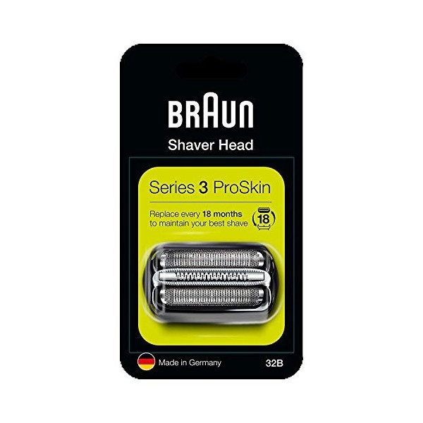 Braun - 65775761 - Recharge Cassette 32B pour Rasoirs Serie 3