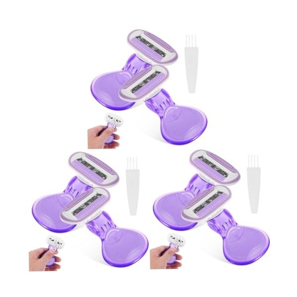 FOMIYES 6 Pcs Rasoir Pour Rasoir Pour Rasoirs Jetables Mini Rasoir Mini Rasoirs Pour Femmes Rasoir De Voyage Rasoir Pour Cein