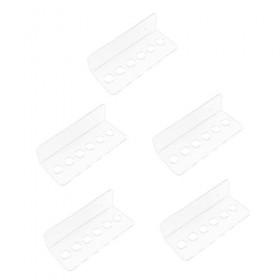 ABOOFAN 5 Pièces Ciseaux De Coiffure Stand Ciseaux Pour Cheveux Plateau De Bureau Organisateur De Bureau Étagère Porte-Ciseau