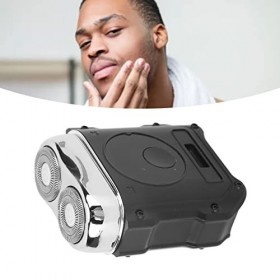 Rosvola Mini Tondeuse à Barbe électrique, Taille de Poche IPX6 Tondeuse à Barbe Lavable 400mah pour la Maison