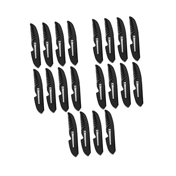 FRCOLOR 16 Pièces Peigne Pliant De Poche Pour Hommes Pour Hommes Peigne Pliant Peigne De Coiffure Accessoire De Barbe Peigne 