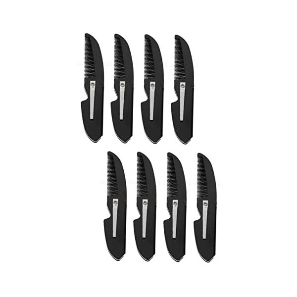 FRCOLOR 16 Pièces Peigne Pliant De Poche Pour Hommes Pour Hommes Peigne Pliant Peigne De Coiffure Accessoire De Barbe Peigne