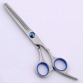 GaoF Ensemble de Coiffure Professionnel pour Coiffeur de 6 Pouces, Outil de Coiffure Ciseaux Plat + à Dents, résistant à la C