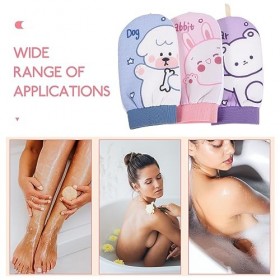 FOMIYES 12 Pièces Gants De Serviette De Bain Épurateur De Baignoire Gants De Nettoyage Outils De Massage Gant Pour Femme Gant