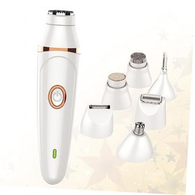 minkissy Coupe-Cheveux Machine DÉpilation Tondeuse Épilateur Miss Cils Corps Blanc