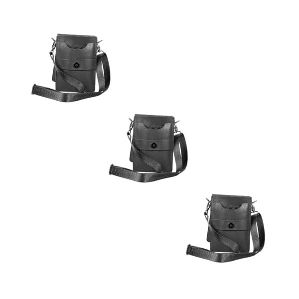 POPETPOP Ciseaux Fanny Pack Cheveux Ciseaux Pochette Barber Taille Sac Porte-Outil De Salon Sac À Bandoulière En Peau De Vach