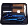 Ciseaux De Coiffure Set 6,0 Pouces Bleu De Sharp en Acier Inoxydable Kit Professionnel Barber Kits Accueil Utilisation Homm