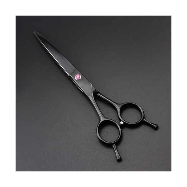 right- 7 Pouces Professionnel De Coiffure Ciseaux De Coupe Ciseaux De Coiffure Animal Noir Style gift