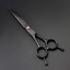 right- 7 Pouces Professionnel De Coiffure Ciseaux De Coupe Ciseaux De Coiffure Animal Noir Style gift