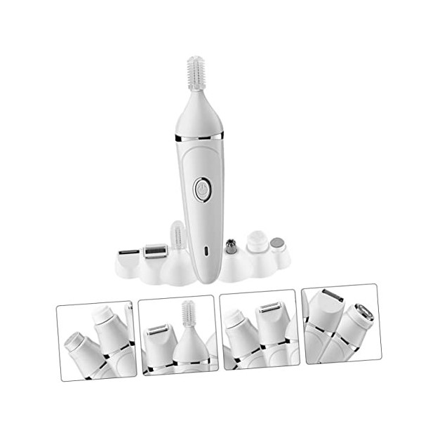 Happyyami 1Set Shaver Indolore Femmes Rasoirs Dame Rasoir Rasoir Électrique À Sourcils Rasoirs Électriques Pour Le Visage Ton