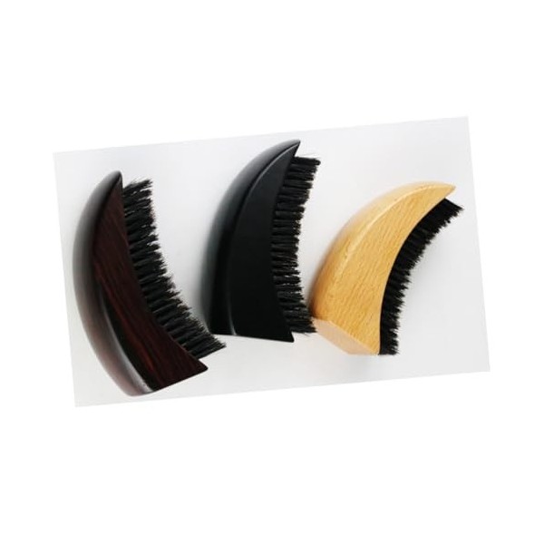 FOMIYES 3 Pièces À Barbe Courte Barbe Peigne À Cheveux Pour Hommes Mâle Barbe Toilettage Moustache Peigne Moustache Peignes P