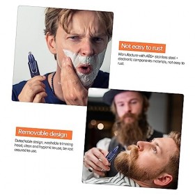 minkissy Tondeuse À Poils Du Nez Rasoir Pour Hommes Tondeuses Pour Hommes Pour Le Visage Rasoirs À Lèvres Pour Femmes Épilate