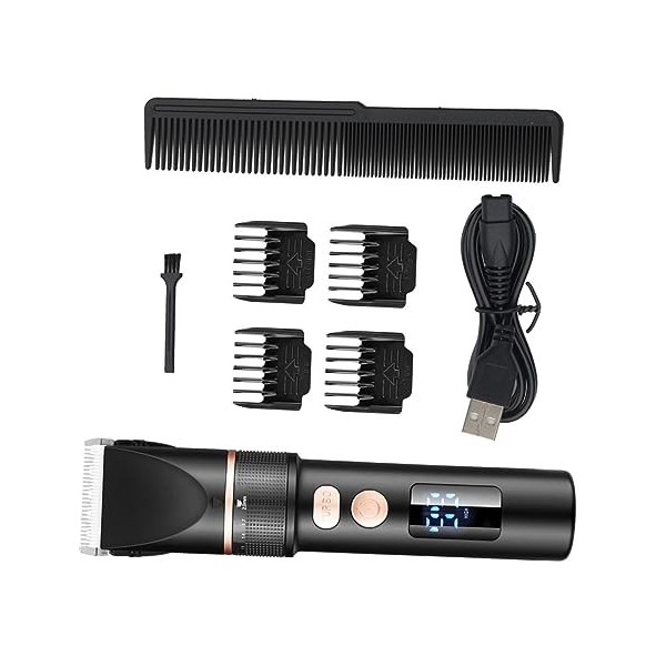 minkissy 1 Set Tondeuses Électriques Tondeuse À Barbe Électrique Barbe Et Moustache Tondeuse Pour Hommes Kits De Barbe Tondeu