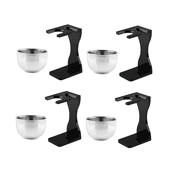 minkissy 3 Ensembles Ensemble De Rasage Plat De Rasage Cadeaux Pour Petit Ami Support De Rasoir Support De Support De Brosse 