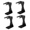 minkissy 5 Pièces Porte-Brosse À Barbe Rasoir Pour Hommes Présentoir De Table Lame De Rasoir En Plastique Blaireau Stockage C