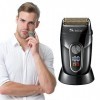 Rasoir électrique portable pour homme Surker | Rasoir sans fil, rechargeable et étanche | Mini rasoir idéal pour les voyages 