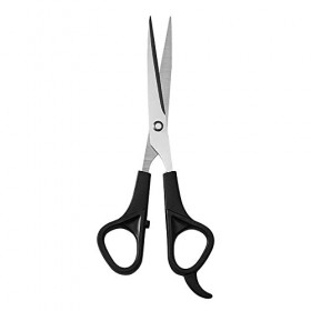 OUYOXI Ciseaux De Coiffeur, 6 Pouces De Poche Coiffeur Coiffeur Coiffeur Courbé pour La Coupe De Cheveux Beauté Coiffeur Cise