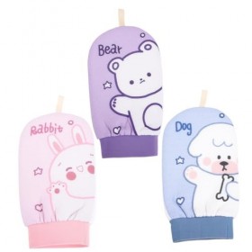 minkissy Lot de 12 gants de bain pour femme - Gants exfoliants pour le dos - Pour le bain et la douche - Gants de nettoyage d