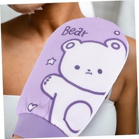 minkissy Lot de 12 gants de bain pour femme - Gants exfoliants pour le dos - Pour le bain et la douche - Gants de nettoyage d