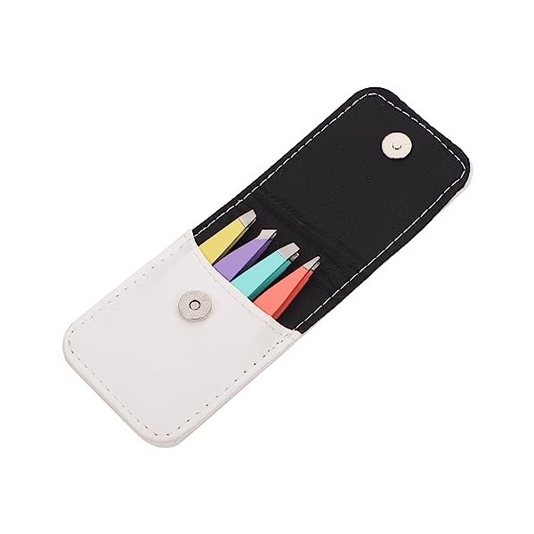 minkissy 32 Pcs Mini Kit De Pince À Sourcils De Manicura Kits De Perles Fournitures DOngles Pince À Épiler En Acier Inoxydab