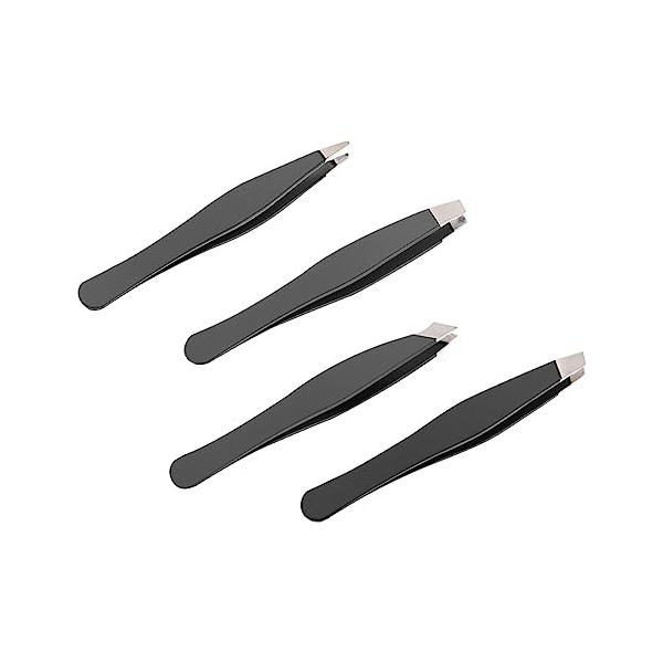minkissy 32 Pcs Mini Kit De Pince À Sourcils De Manicura Kits De Perles Fournitures DOngles Pince À Épiler En Acier Inoxydab
