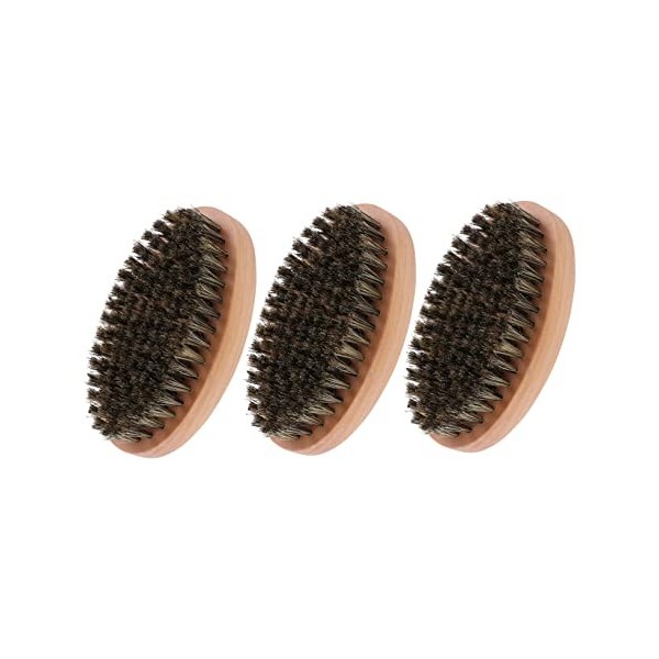 FRCOLOR Brosse À Barbe Accessoires De Voyage Outils De Poche Accessoires Pour Cheveux Brosse Baume À Barbe Brosse À Barbe De 