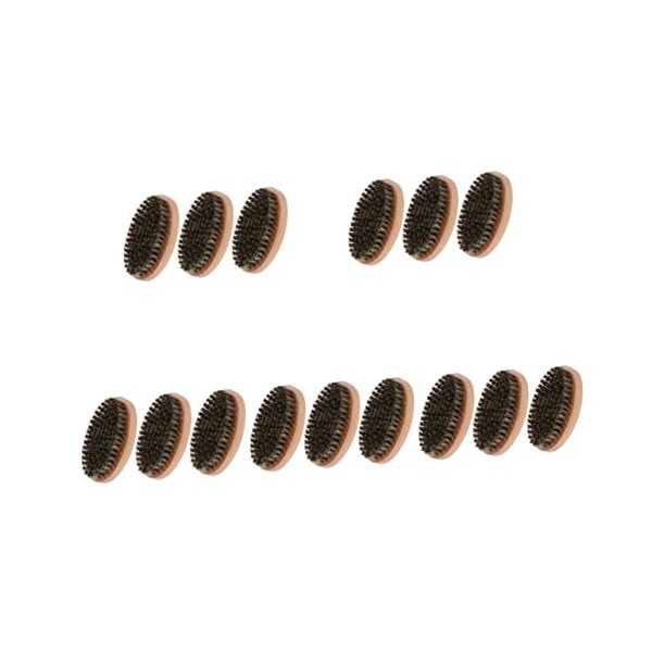 FRCOLOR Brosse À Barbe Accessoires De Voyage Outils De Poche Accessoires Pour Cheveux Brosse Baume À Barbe Brosse À Barbe De