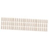 Lot de 600 bâtons de cire pour épilation - Outil de mélange de maquillage - de cire pour aisselles - Bandes de cire pour épil