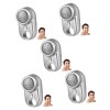 minkissy 3Pcs Rasoir Électrique Mini Rasoir Mini Rasoirs Pour Hommes Tête Rasoirs Pour Hommes Rasoir Électrique Portable Raso