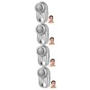 minkissy 3Pcs Rasoir Électrique Mini Rasoir Mini Rasoirs Pour Hommes Tête Rasoirs Pour Hommes Rasoir Électrique Portable Raso