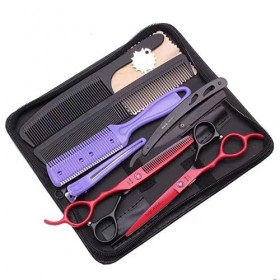 EVANEM Kits de ciseaux de coupe de cheveux, ciseaux de coiffure en acier inoxydable, ciseaux amincissants professionnels for 