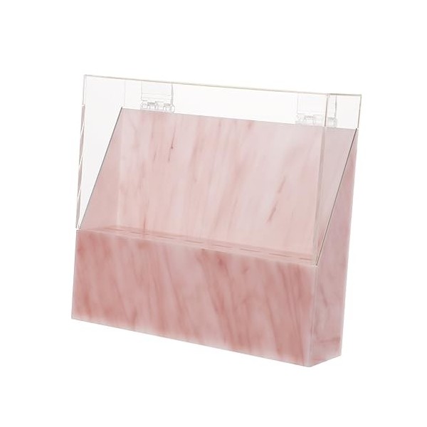 minkissy 2 Pièces Boîte De Rangement Porte-pincettes Contenant Daffichage De Maquillage Étui Organisateur De Pincettes Récip