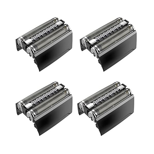 Wdesrgt 4X pour Series 5 Shaver Tête de Rechange pour Rasoir électrique 5020,5020S, 5030,5030S, 5040,5040S