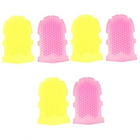 Beaupretty 6 Pièces Brosse à Gant De Bain Laveur De Douche En Silicone Gants Nettoyant Pour Le Corps Exfoliant Pour Gant De D