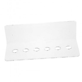 FOMIYES 5 Pièces Support De Ciseaux De Coiffure Étagère De Rangement Murale Support De Bureau Ciseaux De Beauté Support De Ci