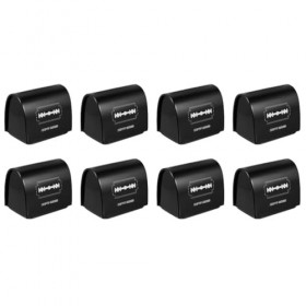 POPETPOP 8 Pièces Boîte De Rangement De Lame Salon De Coiffure Banque De Stockage Organisateur De Rasoir Benne À Ordures Banq