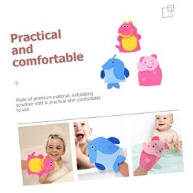 FOMIYES 12 Pièces Serviette De Bain Animal Accessoires Pour Filles Accessoires De Bain Pour Accessoires Pour Filles Mitaines 