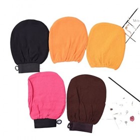 XENITE Épurateur de Douche for Douche corporelle, Gant de Bain épais, exfoliant, élimination du Bronzage, Produits de Nettoya