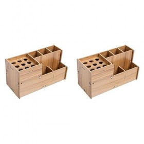 FRCOLOR 2 Pièces Prise De Ciseaux Support À Ciseaux Support De Ciseaux De Coupe De Cheveux Étui De Rangement Pour Peigne Étui