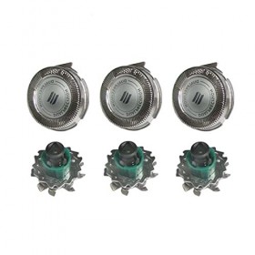 OVAST Remplacement de Rasoir électrique 3X HQ4 Sharp for HQ4 HQ66 HQ58 HQ56 Size : 3 Pcs RQ11 