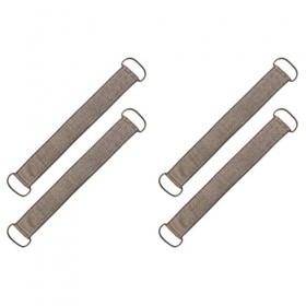 BREWIX Chiffon de poignée for laver la peau de bain Détendez-vous sur le côté de votre douche Double for sangle de brosse nat