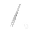 pincettes Tweezer aux sourcils avec peigne double utilisation en acier inoxydable pinceau vert cils métalliques en métal pour