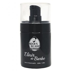 Mans Beard - Elixir de Barbe - Entretien, Nourrit et hydrate en profondeur les poils de votre barbe - 100% Fabriqué en Franc
