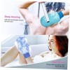 FOMIYES 32 Pièces Gants Exfoliants Épurateur De Bain Pour Le Corps Gommage Naturel Du Corps Éponge De Bain Douche Épurateur D