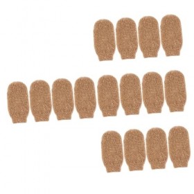 16 Pièces Gants De Bain Épurateur De Bain Pour Le Nettoyage Du Corps Gants De Nettoyage Épurateur Gant Exfoliant Coréen Gant 