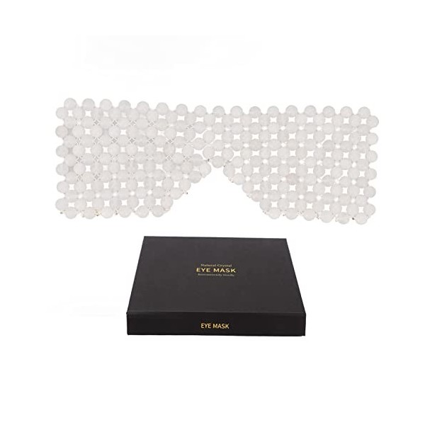 Coussinet pour les Yeux Jadestone, les Bandeaux pour les Yeux Jadestone Soulagent la Fatigue Oculaire, Réduisent Lœdème, Lis