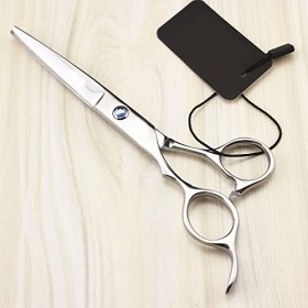 Ciseaux de coupe de cheveux, 5,5/6 pouces main gauche coupe de cheveux ciseaux amincissants style de coiffure professionnel o...