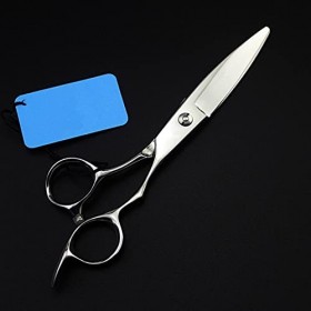 Ciseaux de coupe de cheveux, 6 pouces professionnels 440c ciseaux à cheveux en saule ciseaux de maquillage de salon coupe de ...